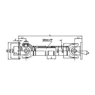 LQA Type Cardan shaft