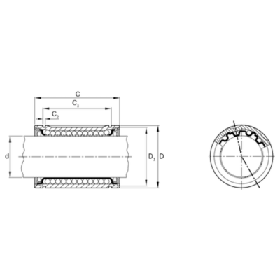 R060001600 ỐNG LÓT TUYẾN TÍNH KBM-16